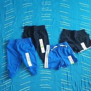 0-3 shorts and pants bundle